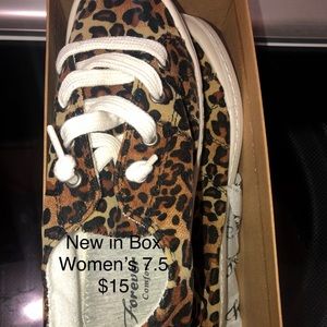 Leopard Tennis Shoes